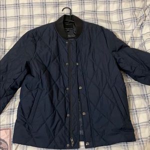 Banana Republic Quilt Diamond Bomber Jacket